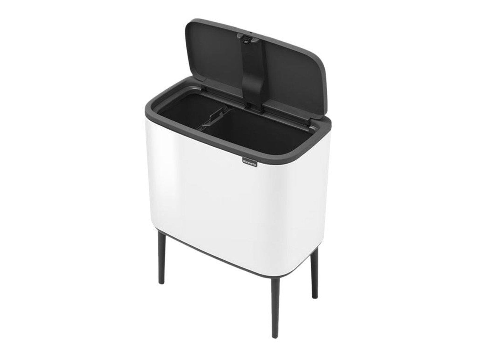 brabantia Bo Touch Bin - rubbish bin - 34 L - white brabantia Bo Touch Bin - rubbish bin - 34 L - white